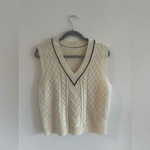 Lightweight sweater vest